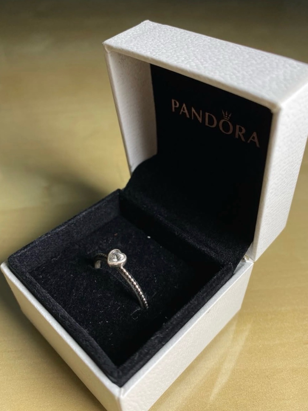Pandora Silver Heart Ring - Picture 3 of 3
